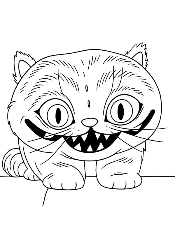 Derpy Tiger Fetele Kpop la v&acirc;nătoare de demoni de colorat