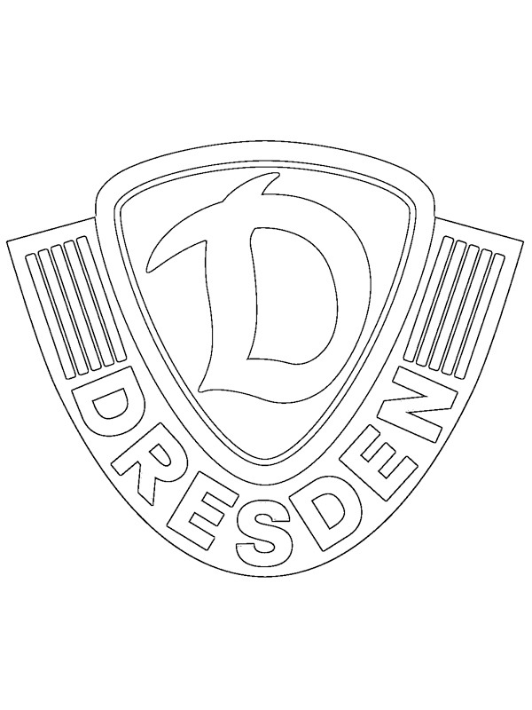 Dynamo Dresda de colorat