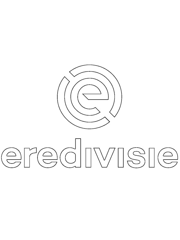 Logo Eredivisie de colorat