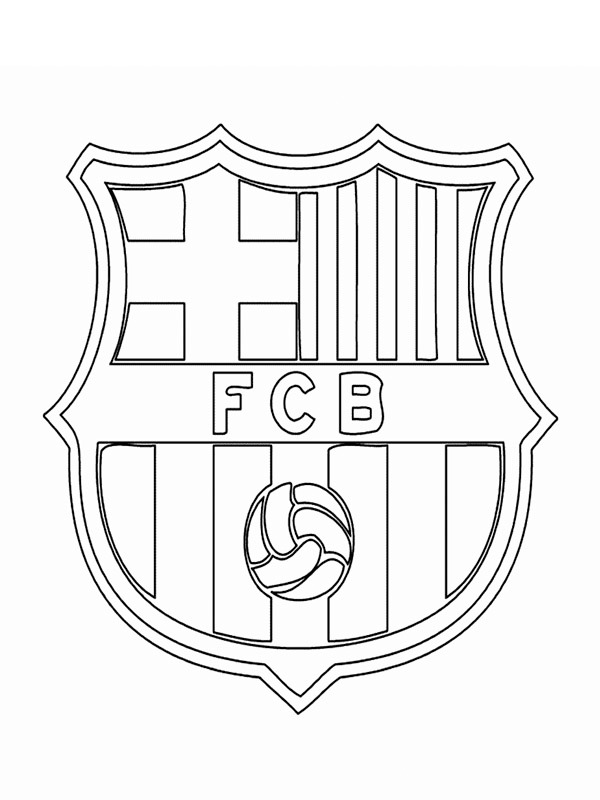 FC Barcelona de colorat