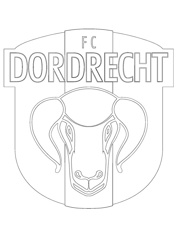 FC Dordrecht de colorat
