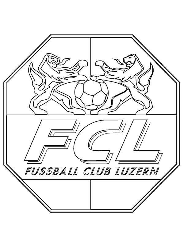 FC Luzern de colorat