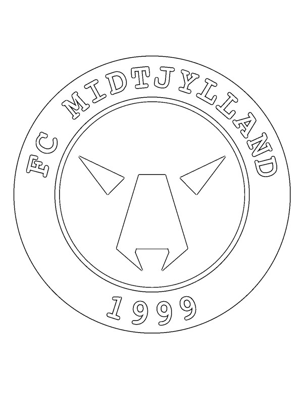 FC Midtjylland de colorat