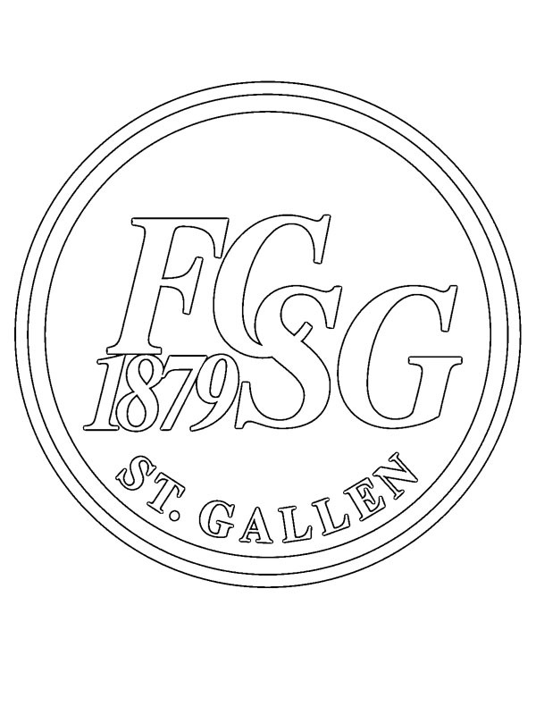 FC St. Gallen de colorat