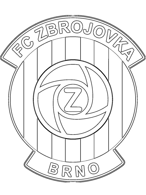 FC Zbrojovka Brno de colorat