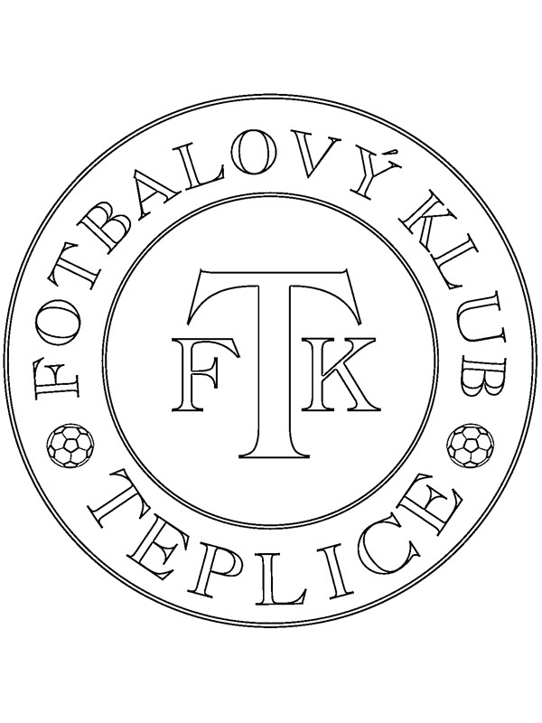 FK Teplice de colorat