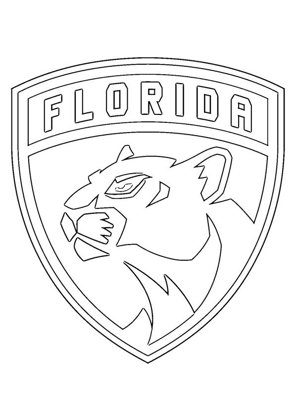 Florida Panthers de colorat