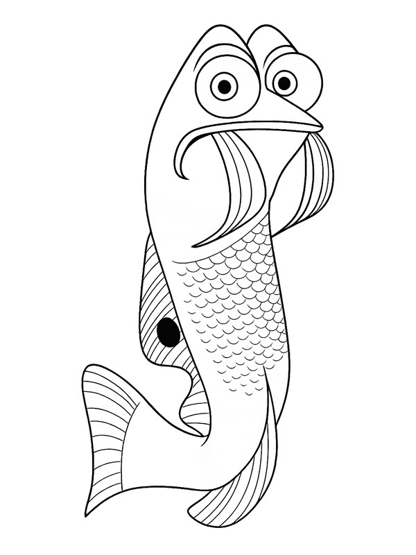 Gurgle (&Icirc;n căutarea lui Nemo) de colorat