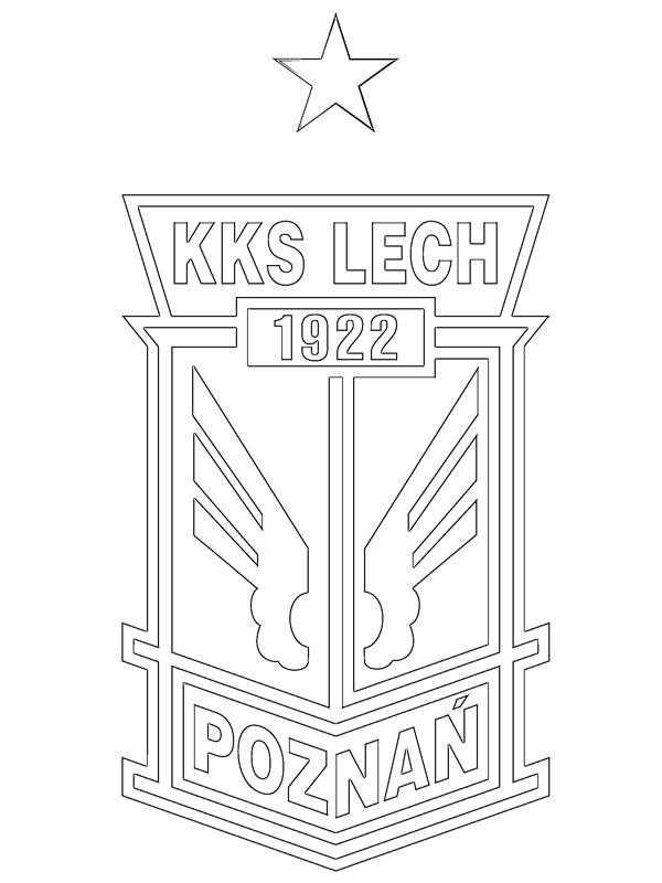 Lech Poznań de colorat