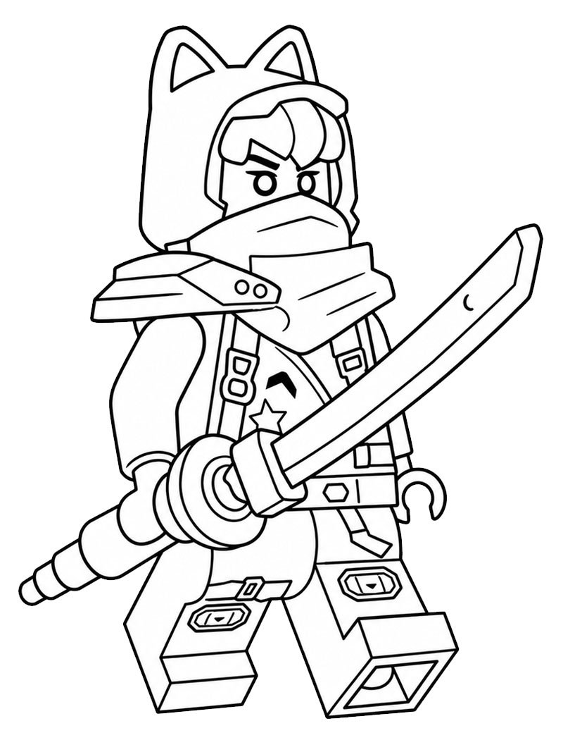 LEGO Ninjago Sora de colorat