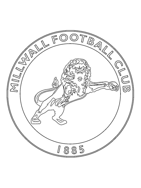 Millwall FC de colorat