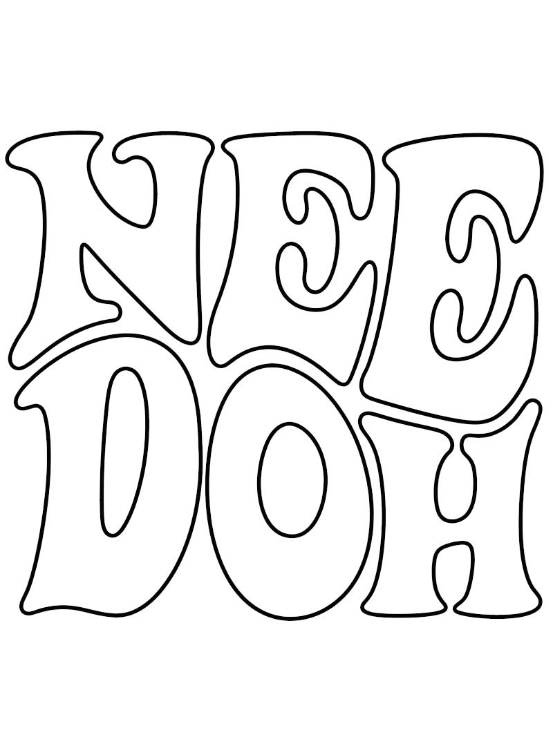 Needoh de colorat