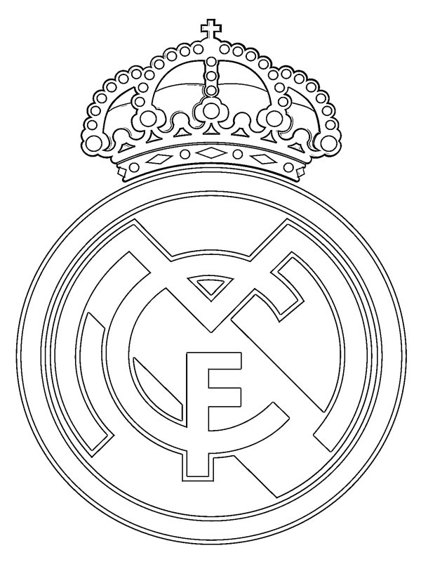 Real Madrid CF de colorat