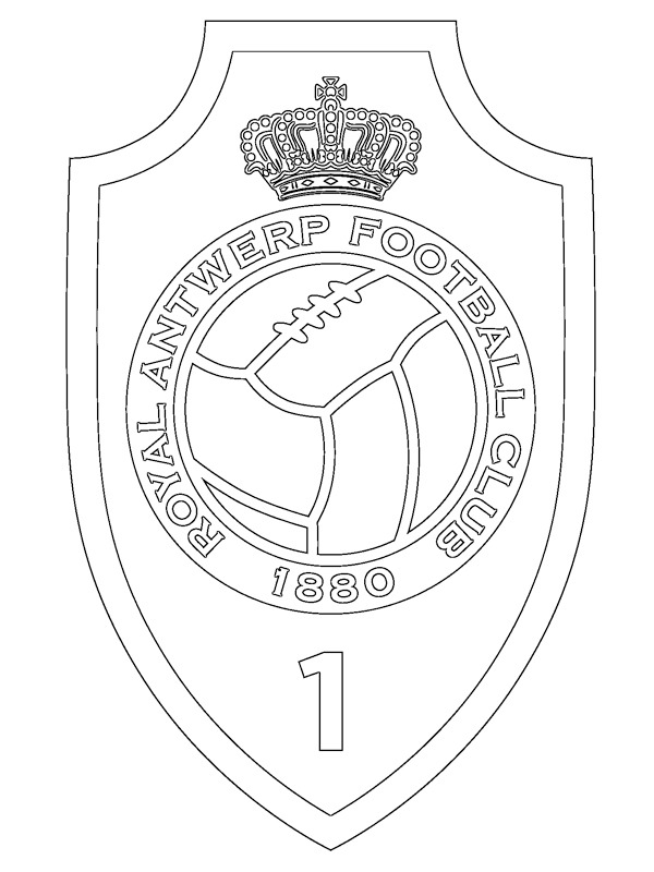 Royal Antwerp FC de colorat