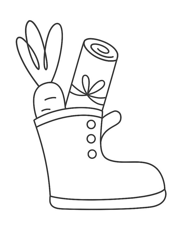 Morcov &icirc;n gheată de colorat