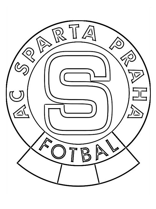 AC Sparta Praga de colorat