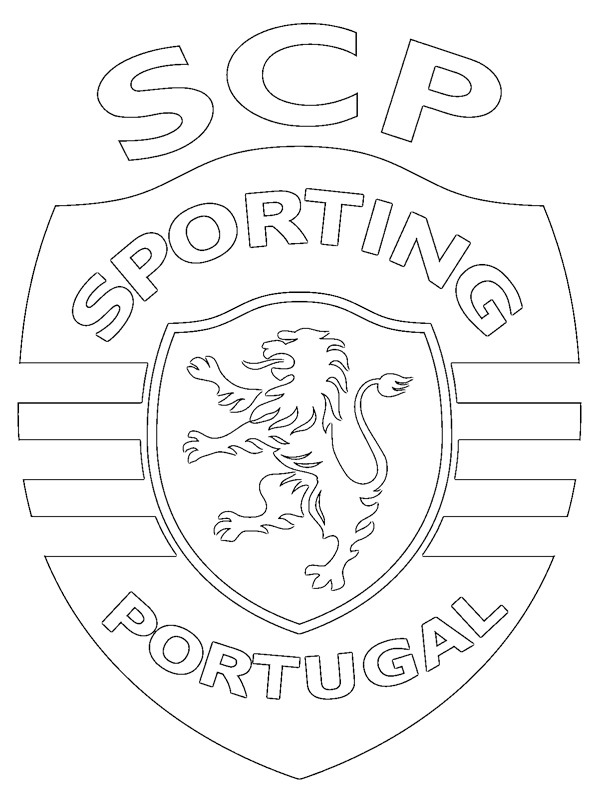 Sporting Clube de Portugal de colorat