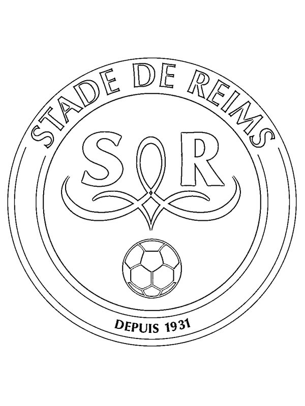Stade de Reims de colorat