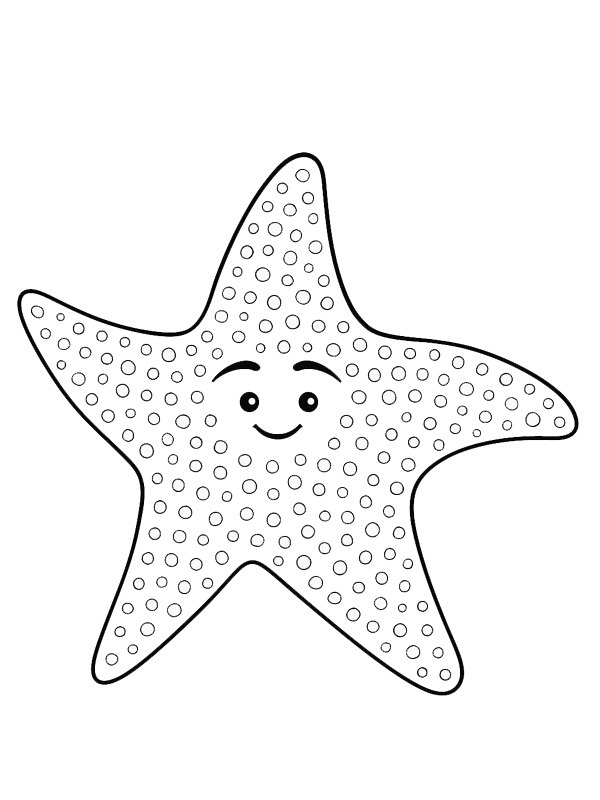 Stea de mare (&Icirc;n căutarea lui Nemo) de colorat