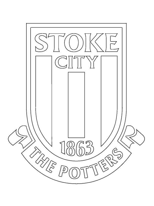 Stoke City FC de colorat