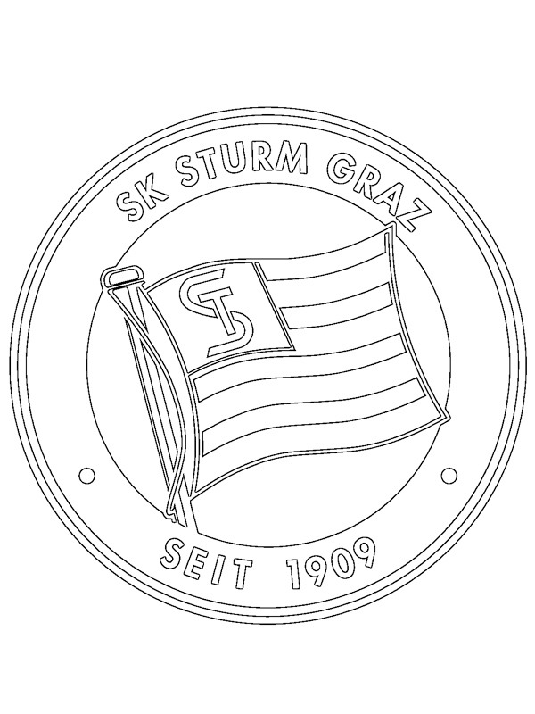 SK Sturm Graz de colorat