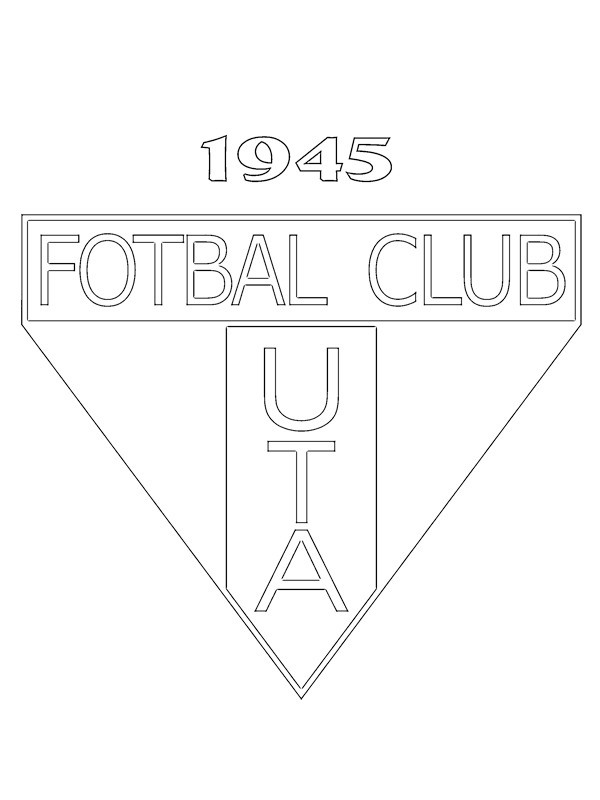 FC UTA Arad de colorat