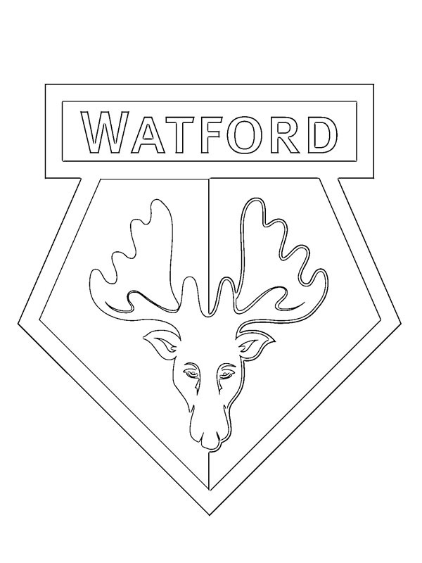 Watford FC de colorat