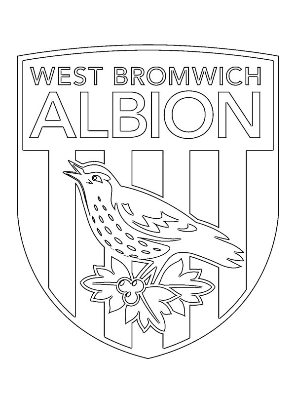 West Bromwich Albion FC de colorat